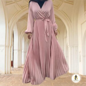 Elegant long A-line dress